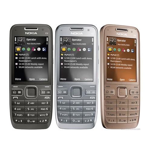 Original Nokia E52 Bluetooth WIFI GPS 3G Cell Phone Refurbished with and Arabic Russian keyboard Mobile Phone