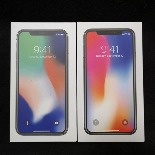 US EU UK Version Retail Package Empty Packing Box for iPhone X without Accessories With Manual Sticker
